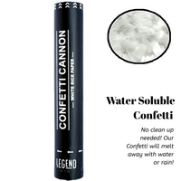 Water Soluble Rice Paper Confetti Cannons (5 pack)