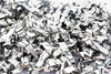 18" Silver Streamer Confetti Cannons (2 Pack)