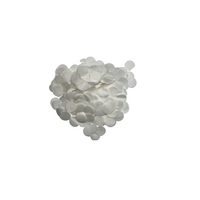 White Circle Confetti Cannons (5 Pack)