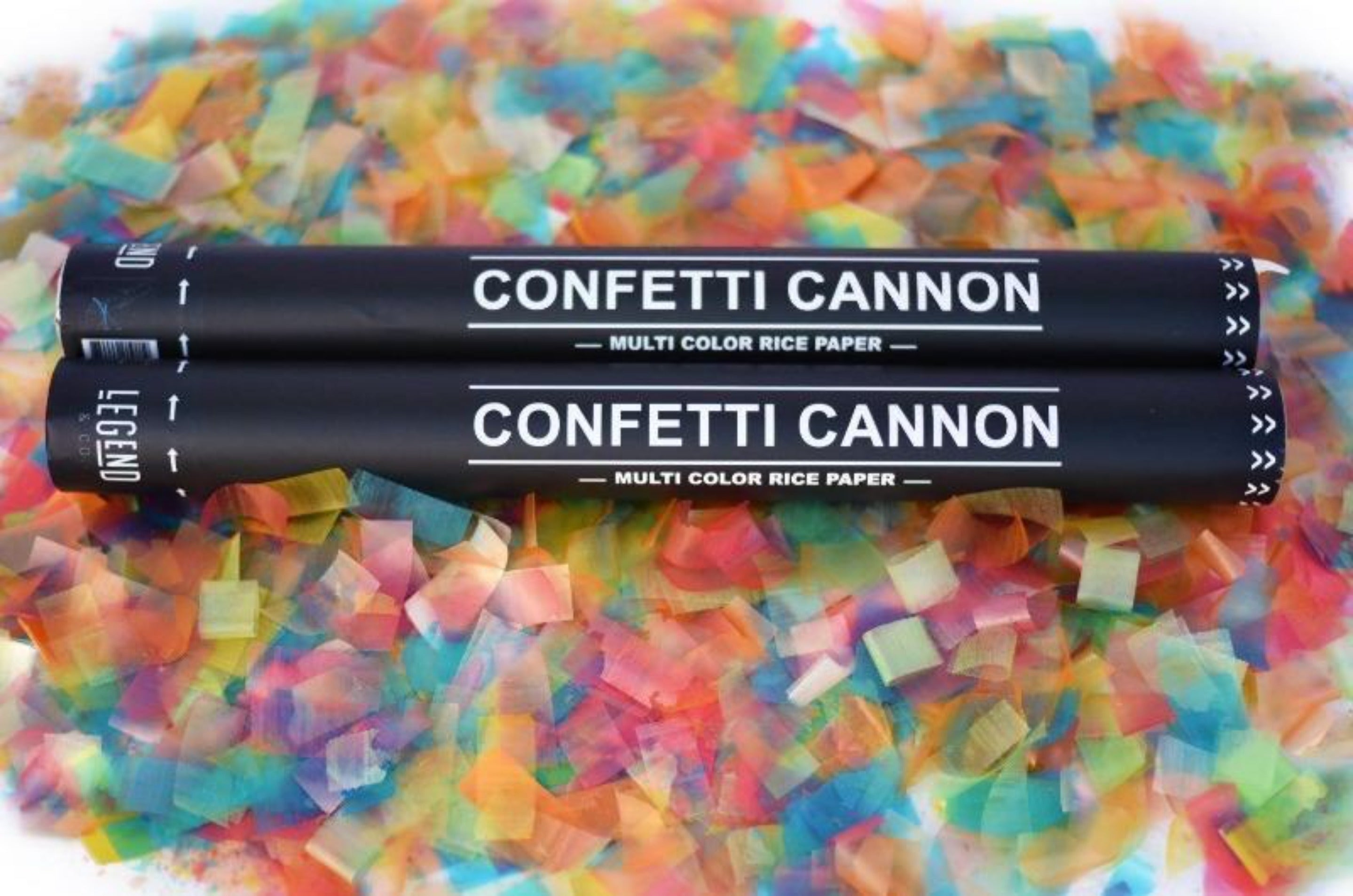 Multi-Color Confetti Cannon